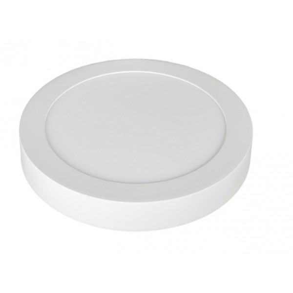 Downlight panel Redondo LED Superficie 18W Blanco Neutro